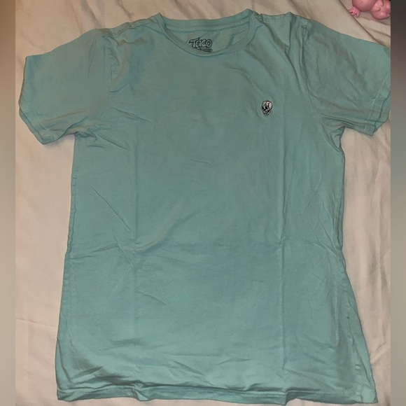 Blue Short Sleeve Crew Neck Tee - Picture 1 of 5